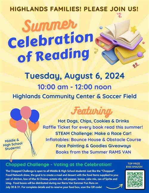 celebration of reading